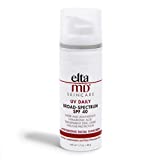 EltaMD UV Daily Moisturizer with SPF Face Sunscreen with Hyaluronic Acid, Broad Spectrum SPF 40 Face...