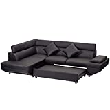 Sofa Sectional Sofa 2 Piece Modern Contemporary for Living Room Futon Sofa Bed Couches and Sofas...