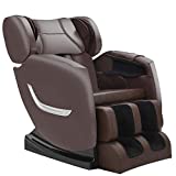 Full Body Electric Zero Gravity Shiatsu Massage Chair with Bluetooth Heating and Foot Roller for...