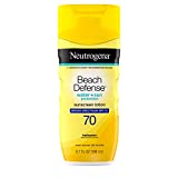 Neutrogena Beach Defense Water Resistant Sunscreen Lotion with Broad Spectrum SPF 70, Oil-Free and...