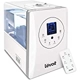 LEVOIT Humidifiers for Bedroom Large Room 6L Warm and Cool Mist for Families Plants with Built-in...