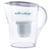 Epic Pure Water Filter Pitchers for Drinking Water, 10 Cup 150 Gallon Long Last Filter, Tritan BPA...
