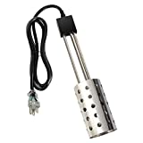 Gesail 1500W Electric Immersion Heater, UL-Listed Bucket Water Heater with 304 Stainless-Steel...