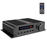 Wireless Bluetooth Home Audio Amplifier - 100W 5 Channel Home Theater Power Stereo Receiver,...