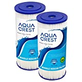 AQUACREST FXHSC 10' x 4.5' Whole House Water Filter, Replacement for GE FXHSC, Culligan R50-BBSA,...