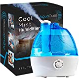 AquaOasis™ Cool Mist Humidifier {2.2L Water Tank} Quiet Ultrasonic Humidifiers for Bedroom & Large...